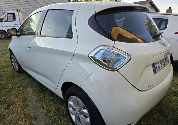 Renault Zoe cena 13500 przebieg: 57693, rok produkcji 2017 z Koło małe 37